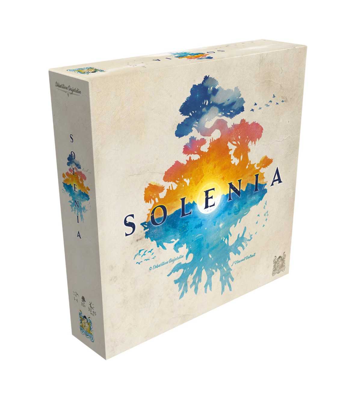Solenia - Gioco da Tavolo Strategico per Famiglie | Esplora Luce e Ombra | 2-4 Giocatori, 10 Anni, 45 Minuti, Asmodee