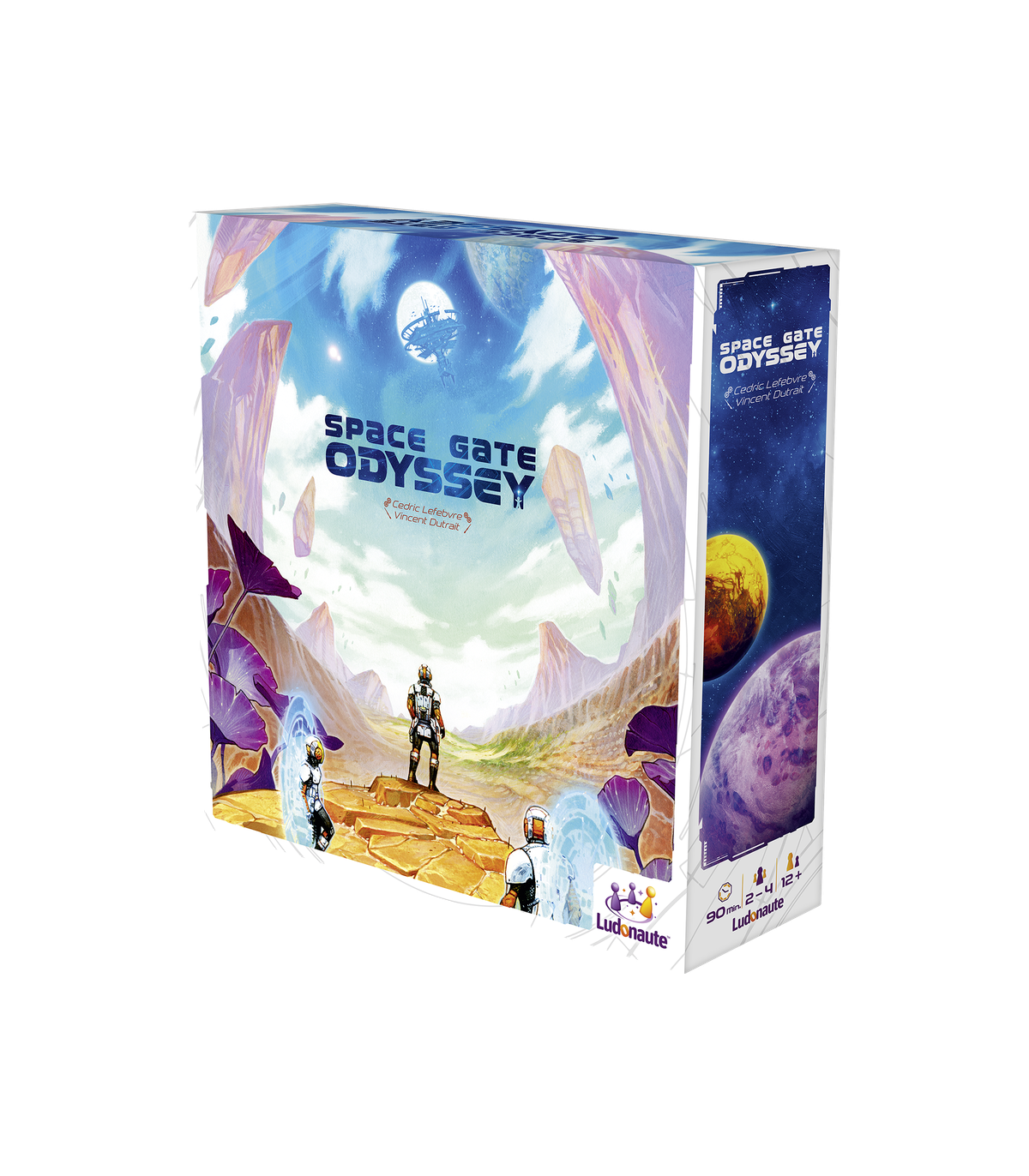 Space Gate Odyssey - Gioco di Strategia Sci-Fi per 2-4 Giocatori, Piazzamento Lavoratori, 90 Minuti di Avventura - 3Emme Games