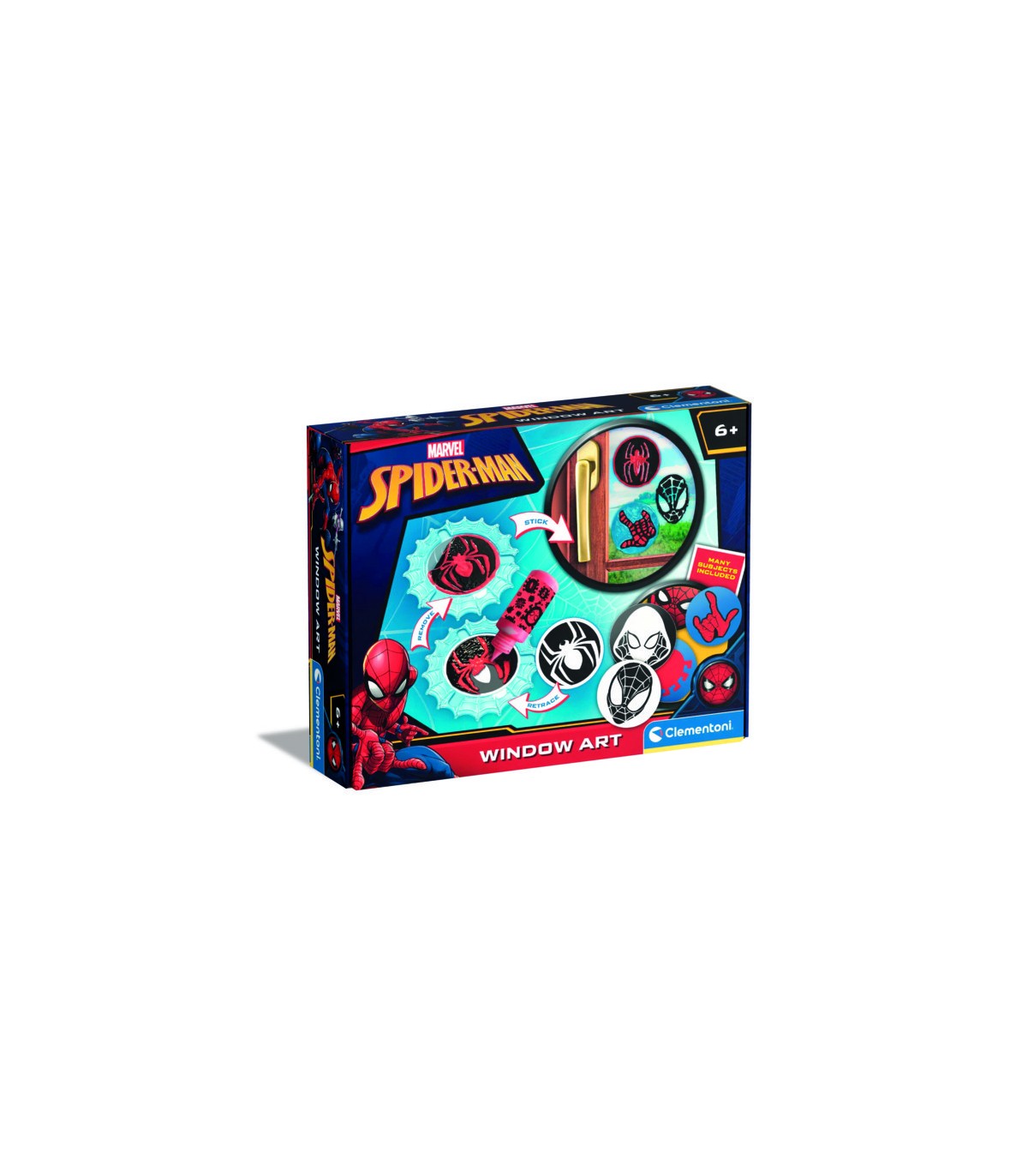 Spider Man Window Art