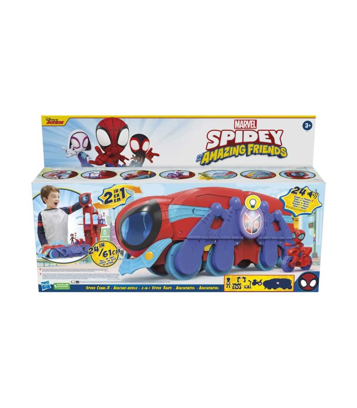 SPIDEY PLAYSET QUARTIER GENERALE MOBILE