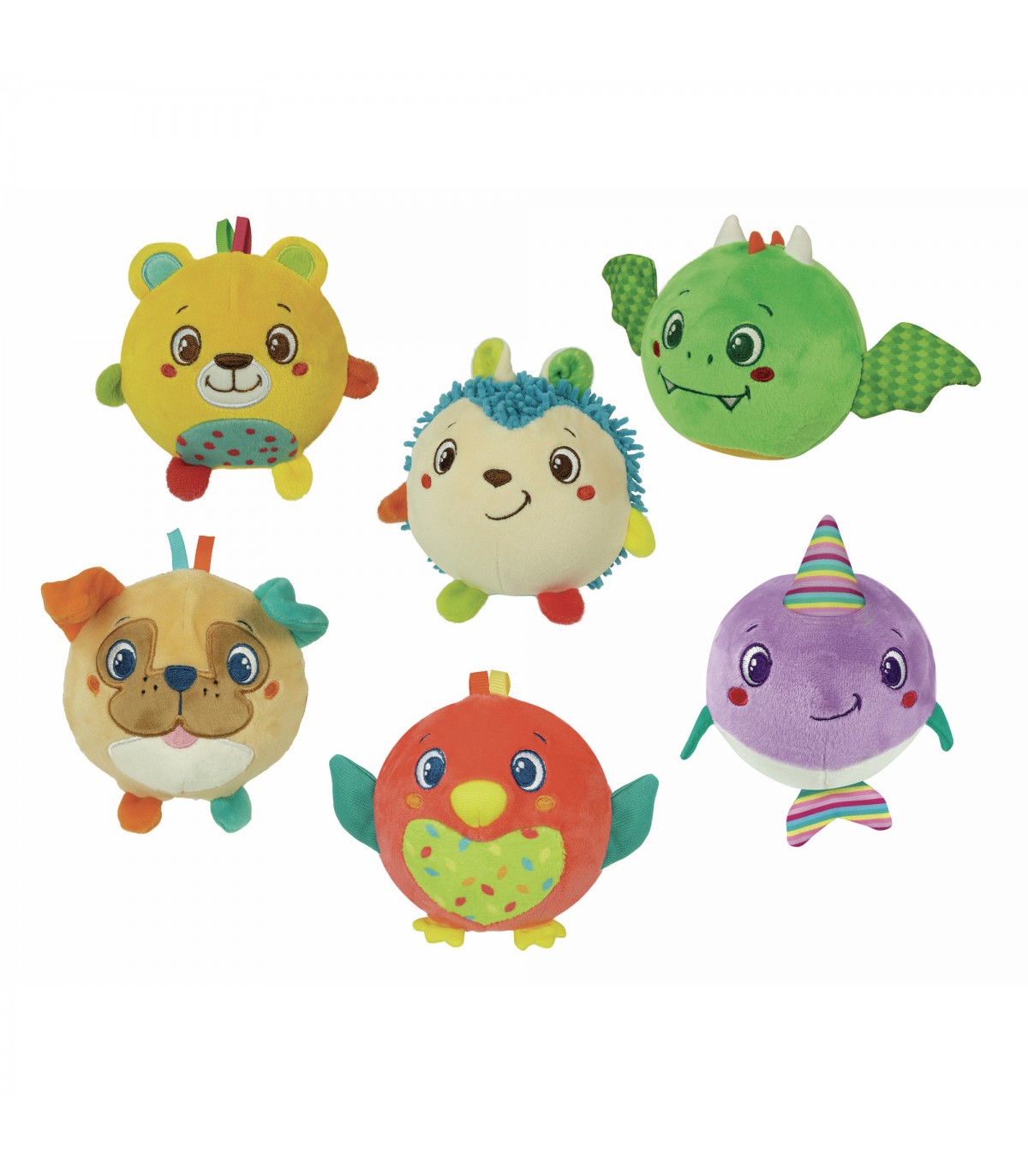 Squeeze & Roll Soft Animals