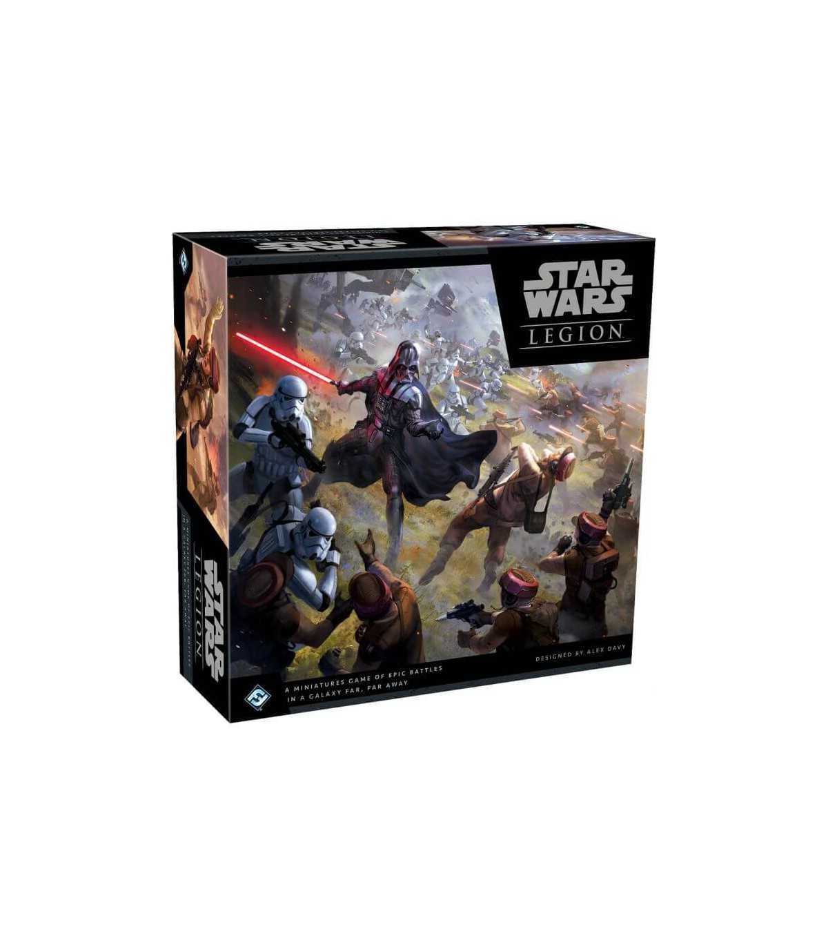 Star Wars: Legion - Gioco di Miniature Strategico per 2 Giocatori, 33 Miniature, Battaglie Epiche, 120 Min, Alex Davy, Asmodee