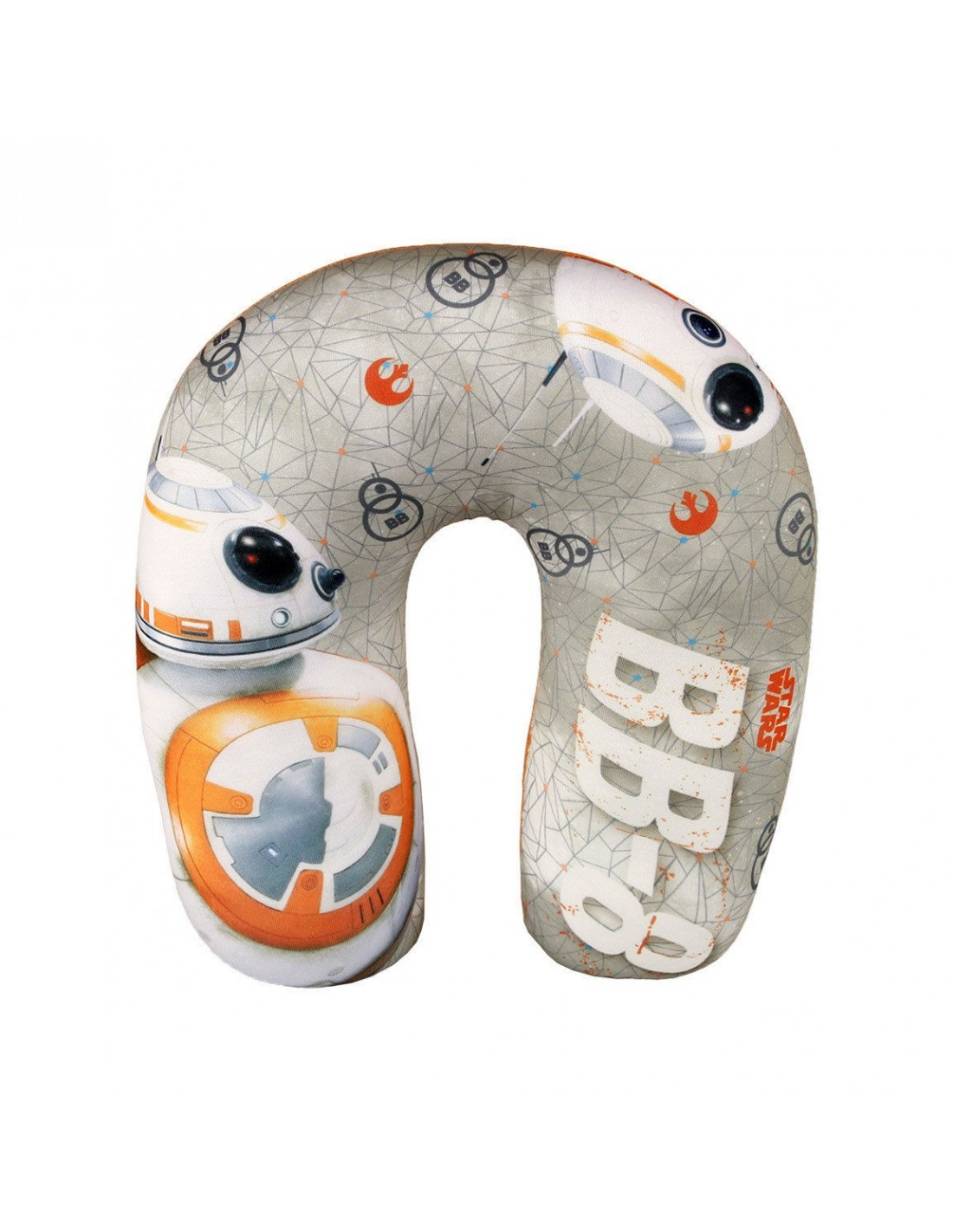 STAR WARS PLUSH PELOUCHE CUSCINO BB 8 35 X 35 NECK Cushion NEW NUOVO