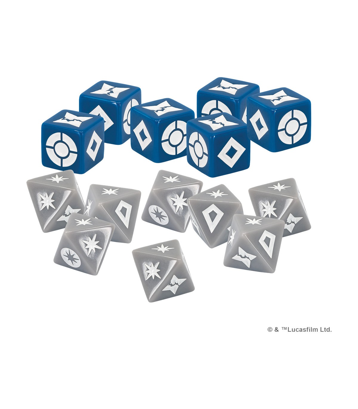 Star Wars - Shatterpoint - Dice Pack - Set di Dadi di Attacco e Difesa - Gioco da Tavolo in Inglese - Atomic Mass Games