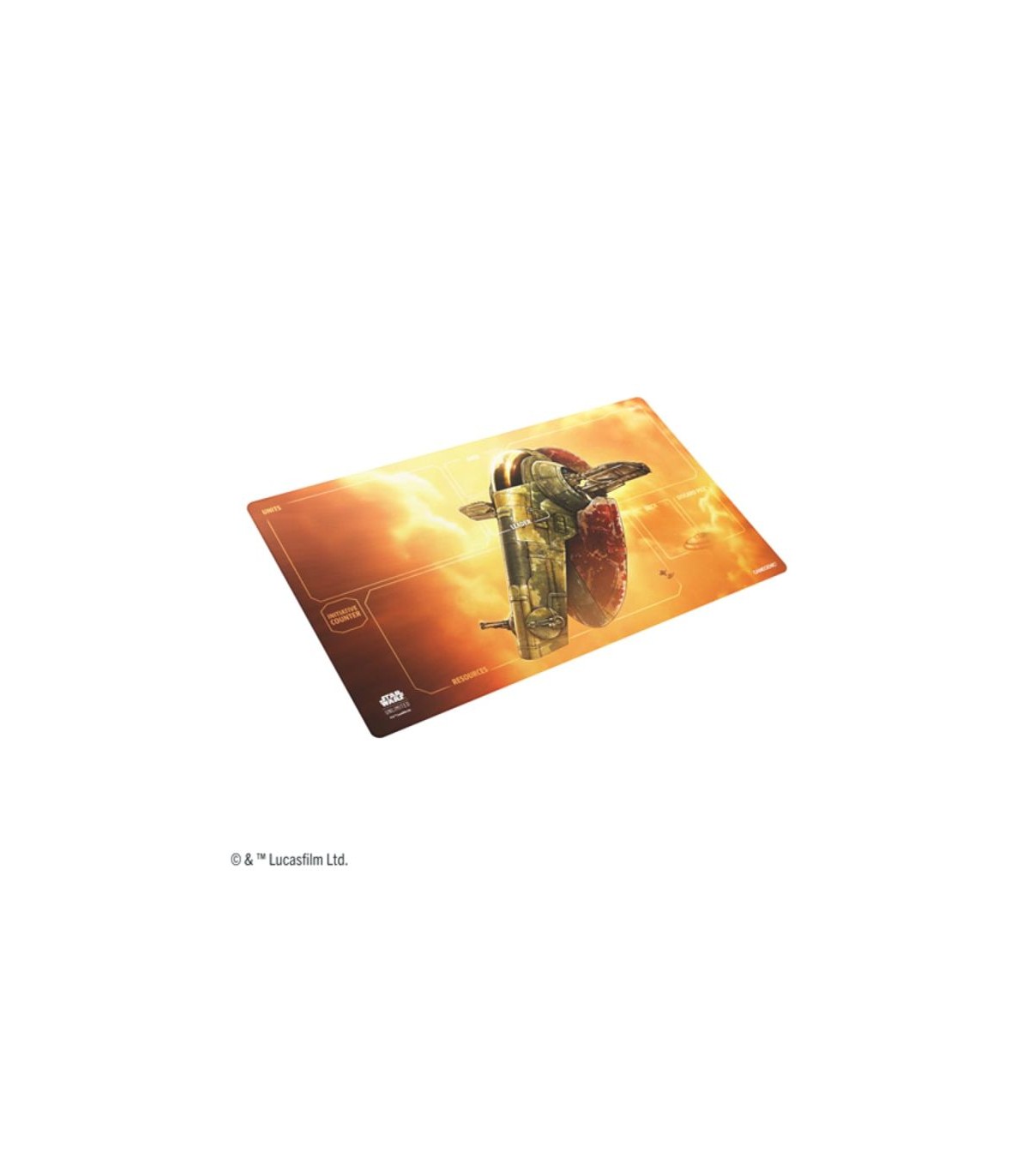 Star Wars Unlimited - Game Mat - Fett's Firespray