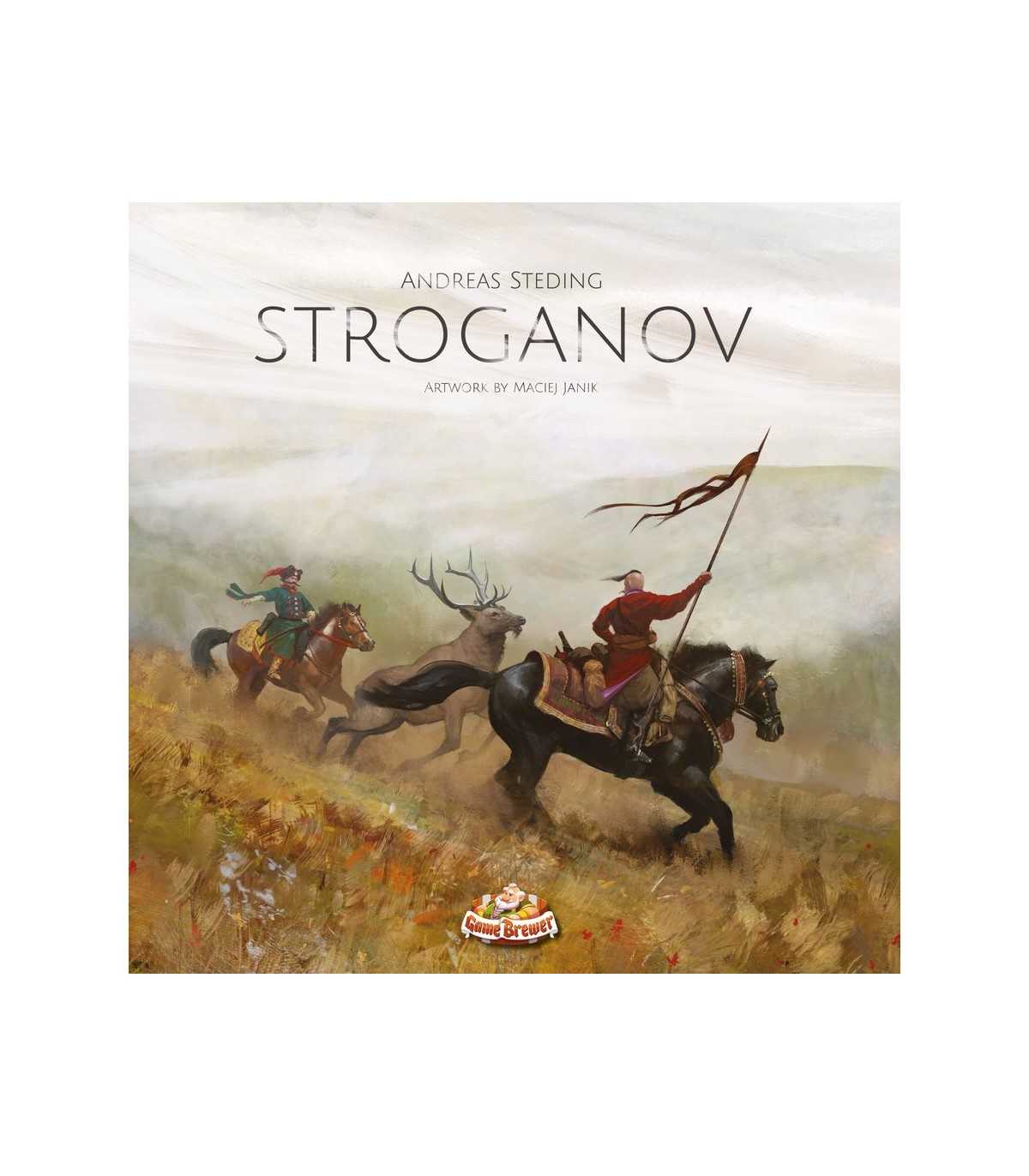Stroganov - Gioco da Tavolo di Strategia e Esplorazione nella Siberia del XVI Secolo | 1-4 Giocatori, 90 Minuti di Avventura