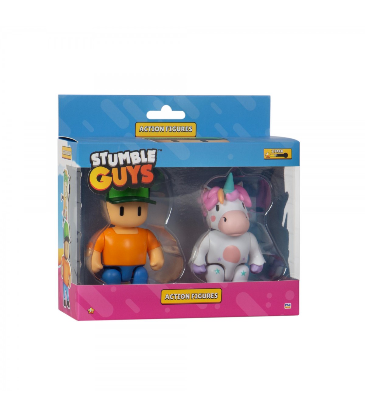 STUMBLE GUYS ACTION FIGURE 11CM 2-PACK AST