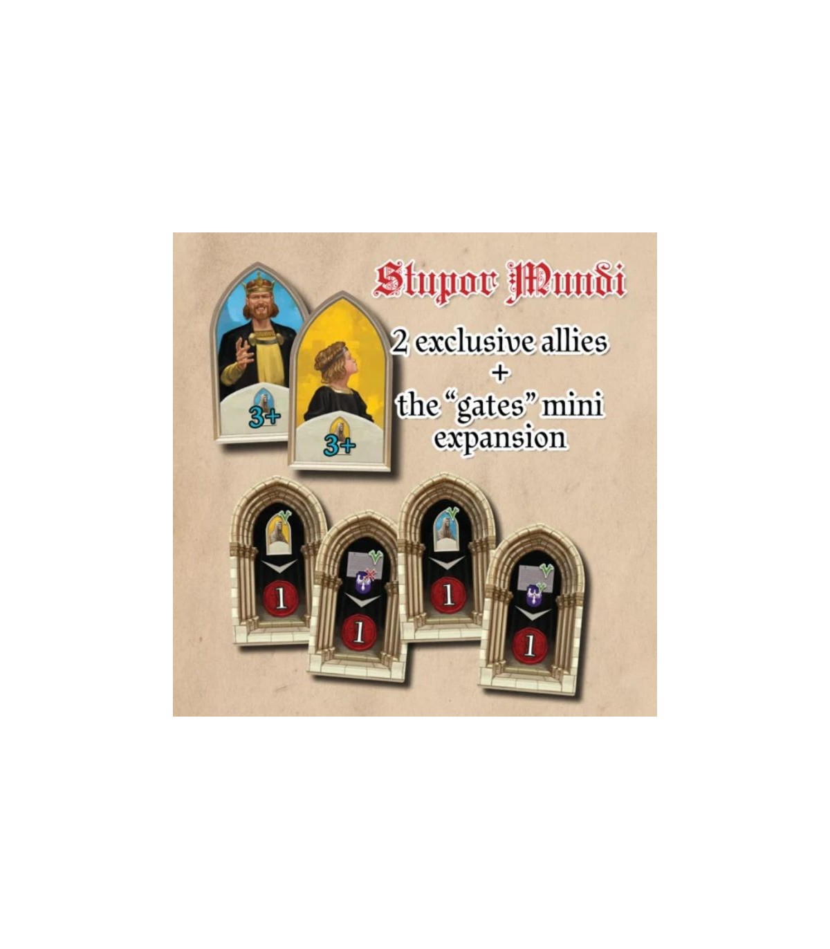 Stupor Mundi - Frederick's Sons + "Gates" Mini-expansion