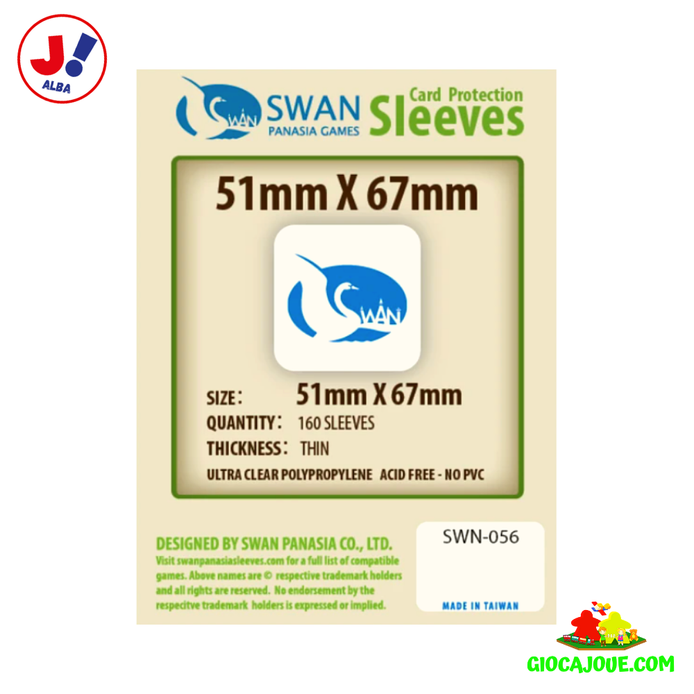 Swan PanAsia SWN-056 - Bustine Protettive (51 x 67)