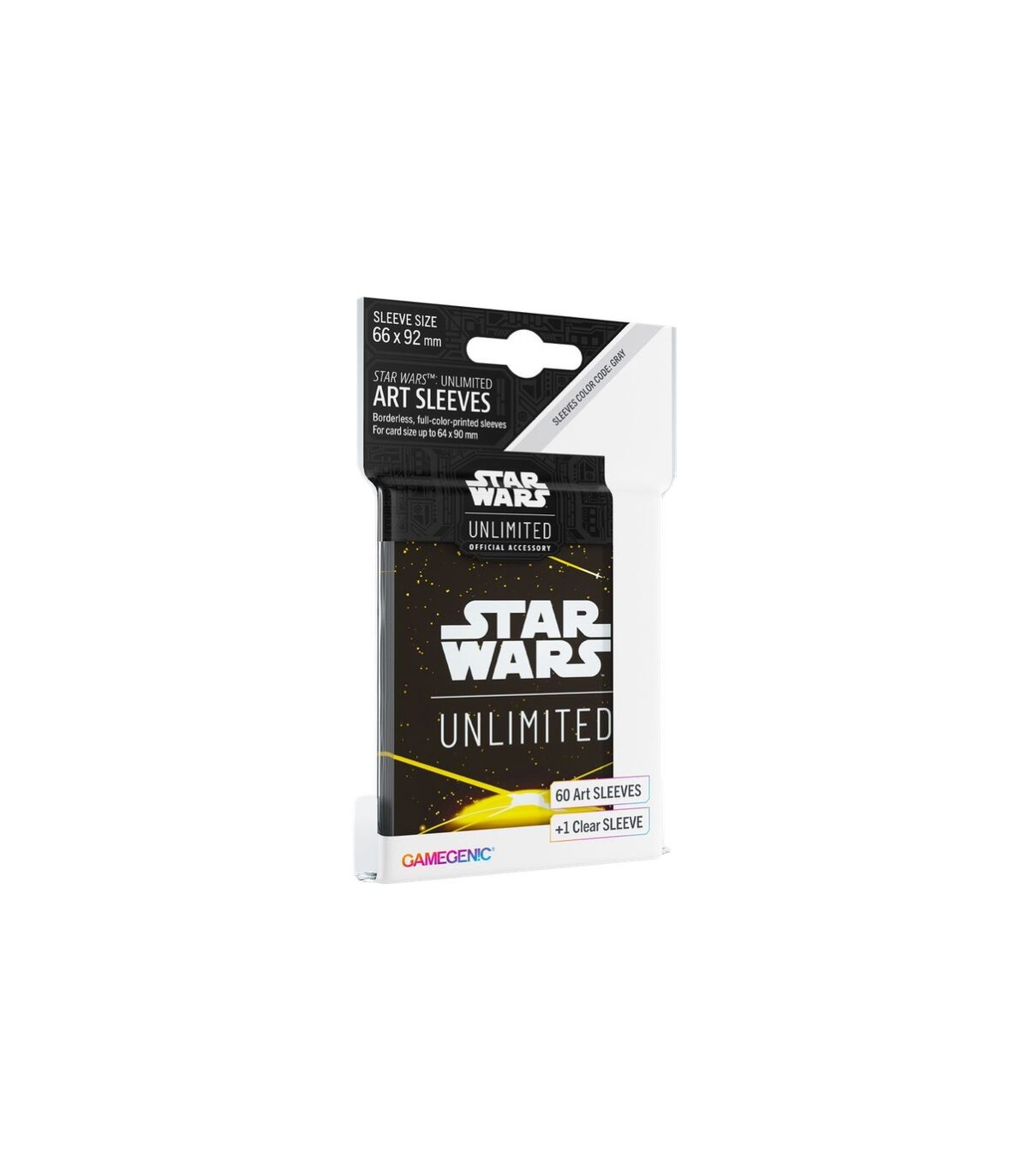 Swu - Art Sleeves Card Black Yellow