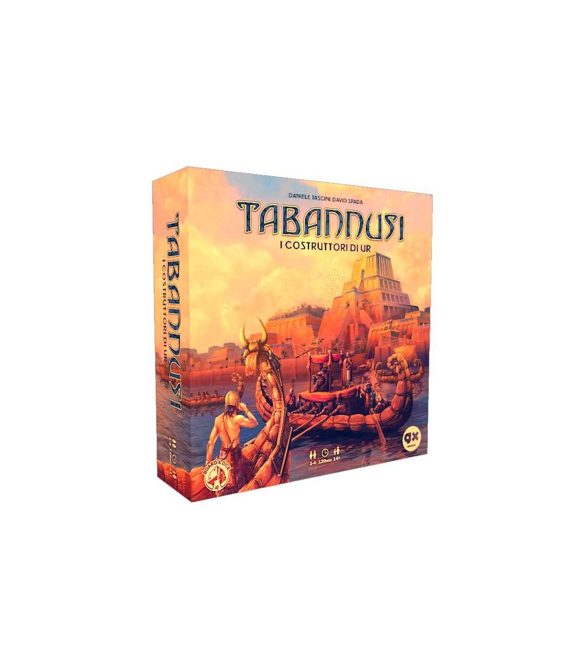 Tabannusi: Builders of Ur - Gioco da Tavolo Strategico Ambientato nell'Antica Mesopotamia (1-4 Giocatori, 120 min)