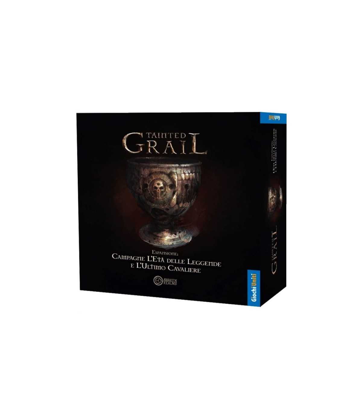 Tainted Grail - Campagne: L'Età delle Leggende e L'Ultimo Cavaliere - Espansione Cooperativa per 1-4 Giocatori, 30-40 Ore di Gi
