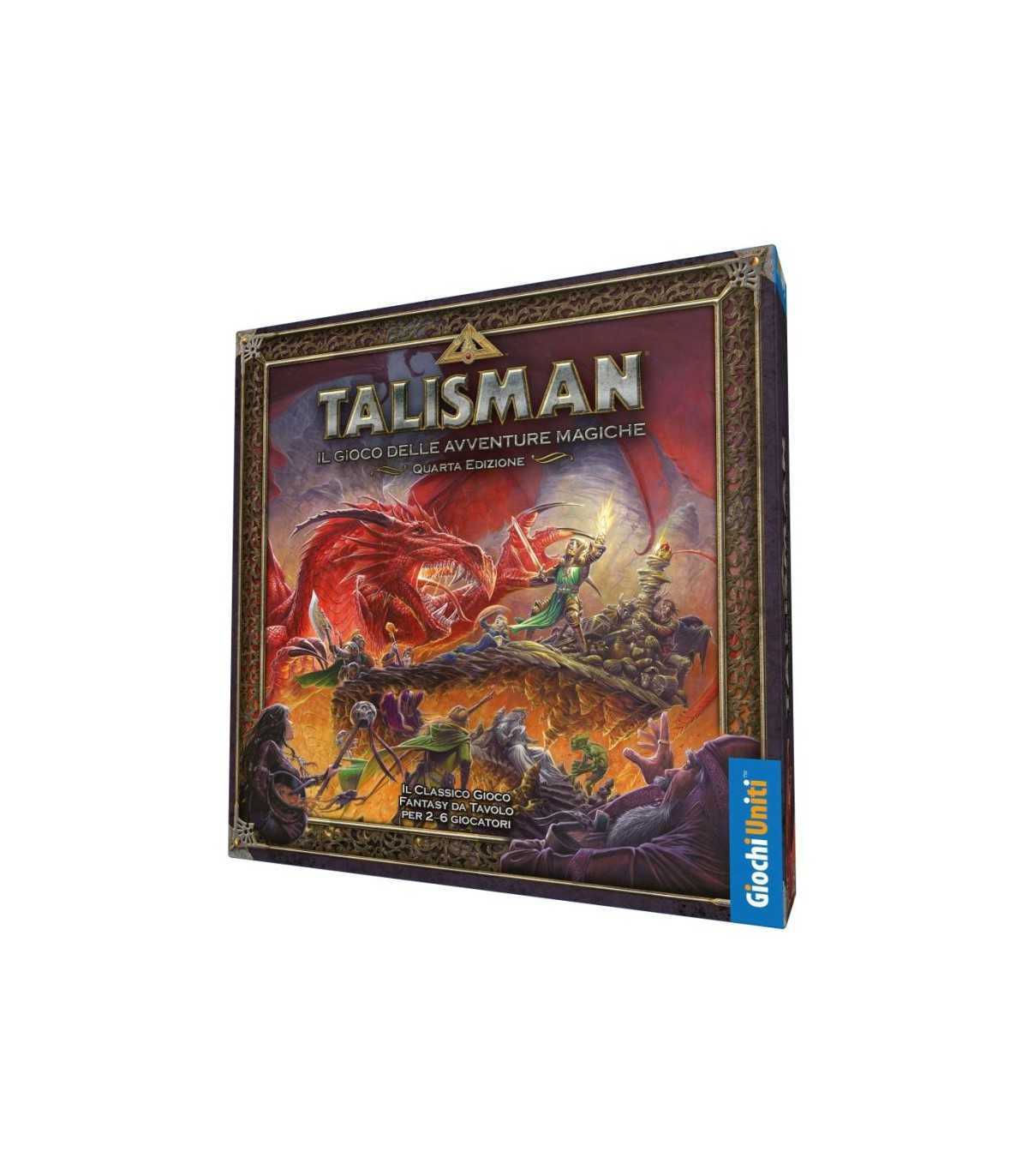 Talisman - Gioco da Tavolo Fantasy per 2-6 Giocatori, Avventura, Combattimenti e Magia nella Caccia alla Corona del Comando
