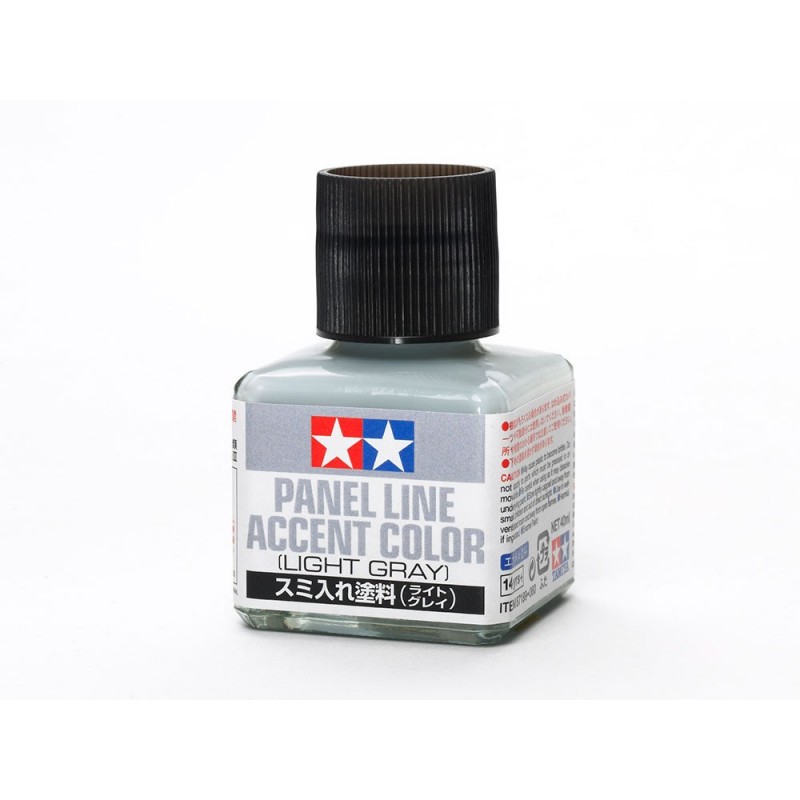 TAMIYA - PANEL LINE ACCENT COLOR LIGHT GRAY 87189
