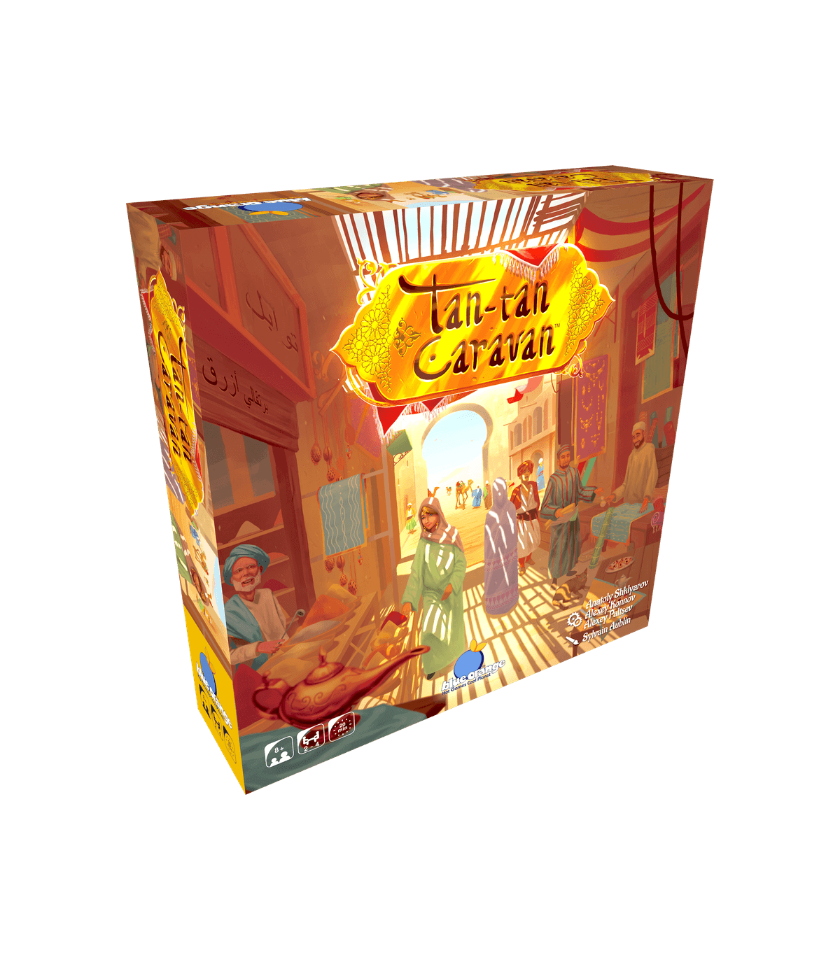Tan-tan Caravan - Gioco da Tavolo di Collezione per Famiglie | 2-4 Giocatori, 30 Minuti, Età 8 | Blue Orange Games