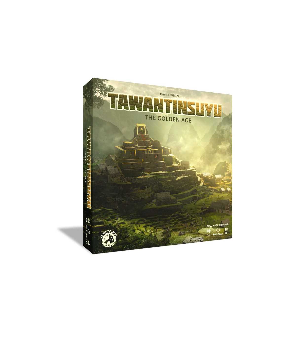 Tawantinsuyu: The Golden Age - Espansione da Board & Dice, Gioco Strategico per 1-4 Giocatori, 120 Minuti di Avventura!