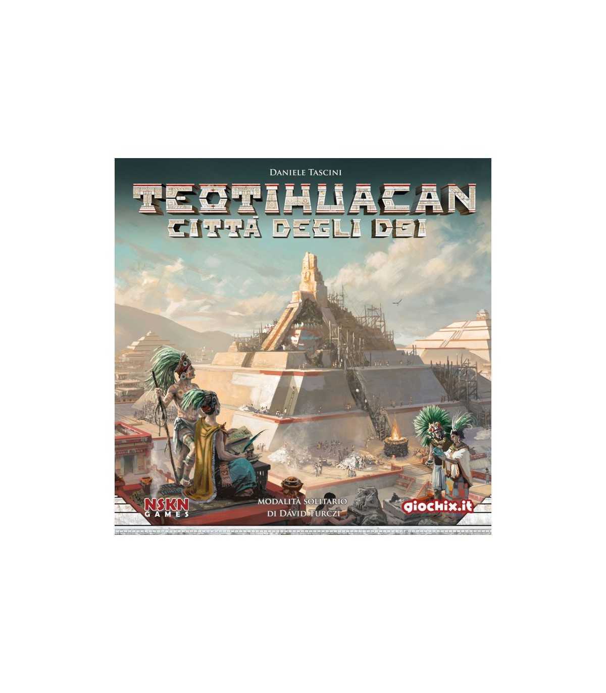 Teotihuacan: Città degli Dei - Gioco da Tavolo Strategico per 1-4 Giocatori - Durata 150 Minuti - Giochi Gestionali Giochix