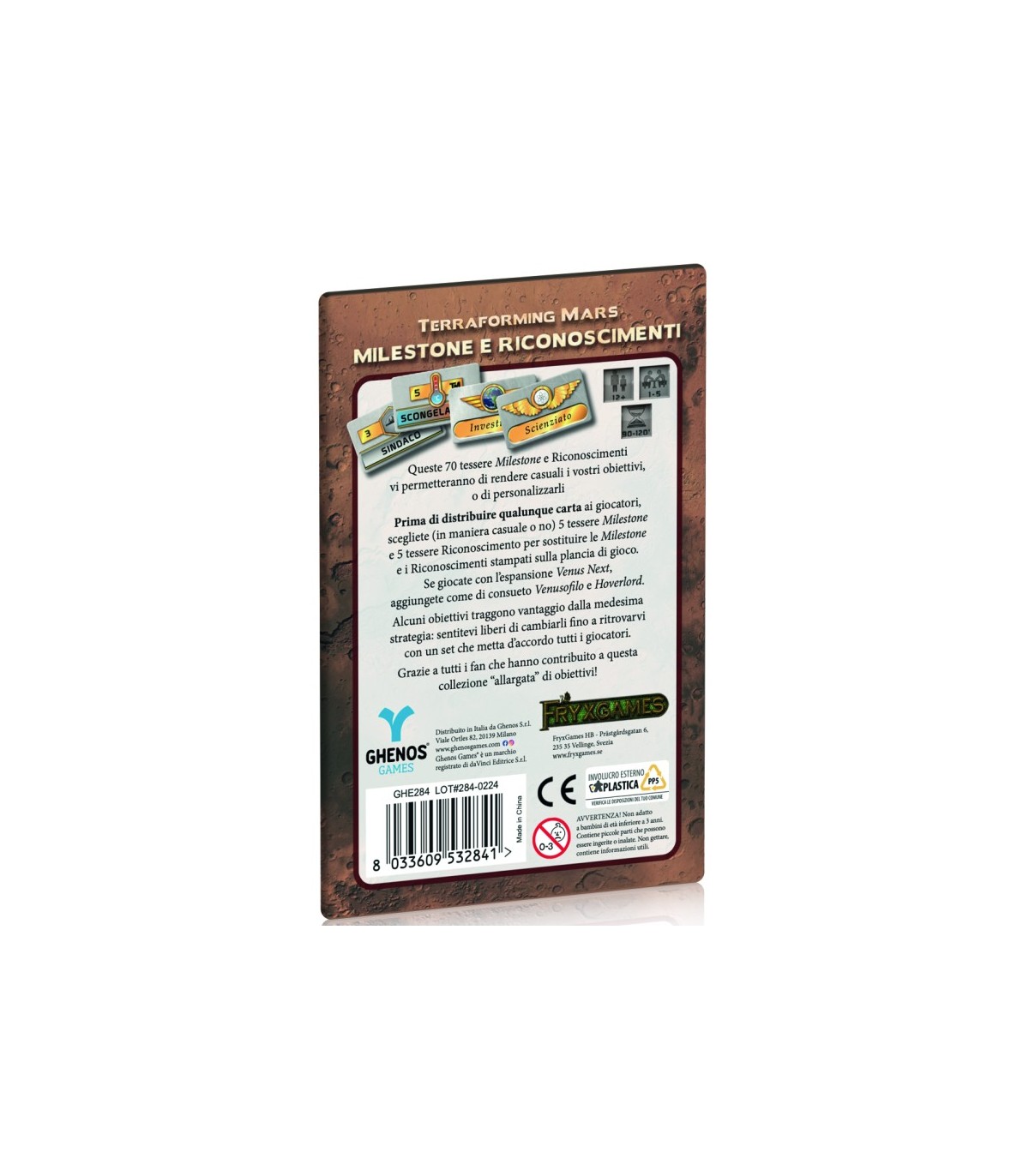 Terraforming Mars: Milestone e Riconoscimenti - Espansione Strategica per 1-5 Giocatori - Preordine 2024, Voto GYF 8.4