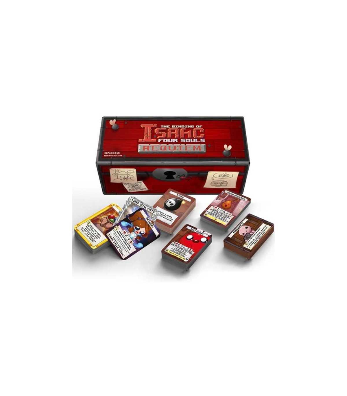 The Binding of Isaac: Four Souls - Requiem | Espansione Gioco di Carte | 240+ Nuove Carte | 2-4 Giocatori | Strategia e Orrore