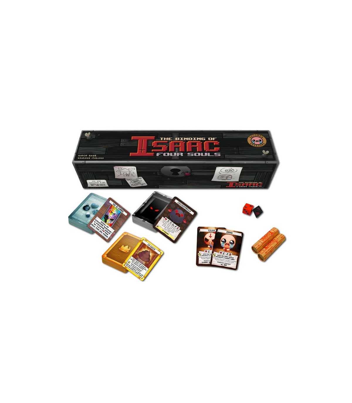 The Binding of Isaac: Four Souls - Gioco di Carte Multiplayer di Sacrifici e Tradimenti, 2-4 Giocatori, 45 Minuti di Divertiment