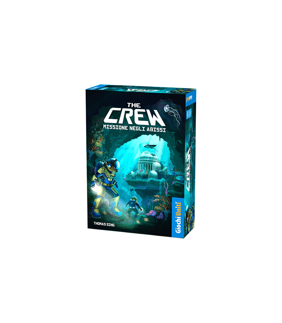 The Crew: Missione negli Abissi - Gioco di Carte Cooperativo per 2-5 Giocatori, Avventura Sottomarina di 20 Minuti