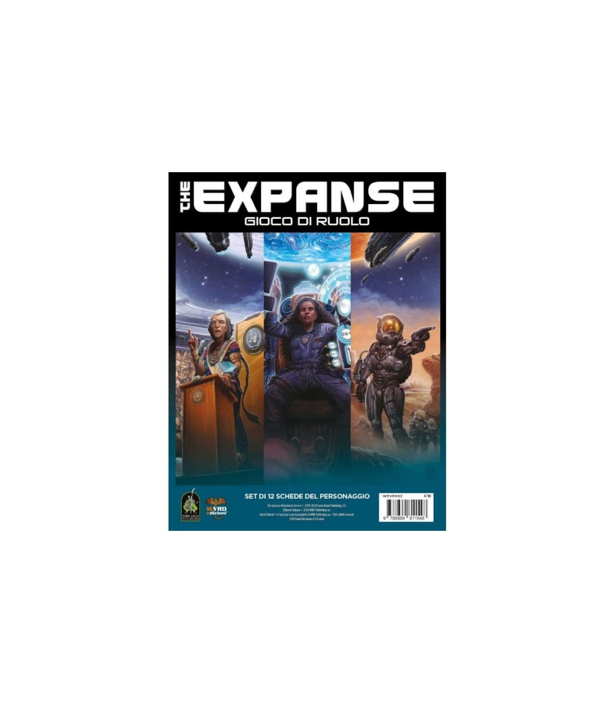 The Expanse - Gioco di Ruolo - Schede dei Personaggi