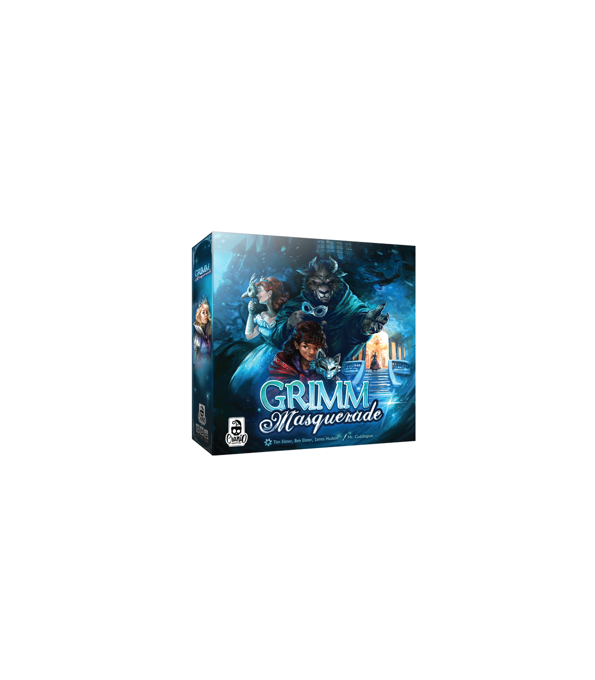 The Grimm Masquerade - Gioco da Tavolo di Bluff e Deduzione per 2-5 Giocatori, 30 Minuti di Divertimento Fantasy!