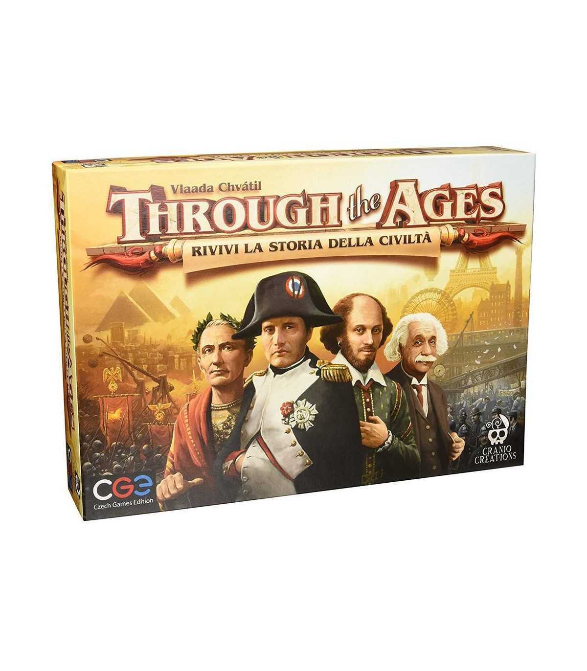 Through the Ages - Gioco di Civilizzazione Strategico per 2-4 Giocatori, Edizione Rivisitata 2015 di Vlaada Chvátil