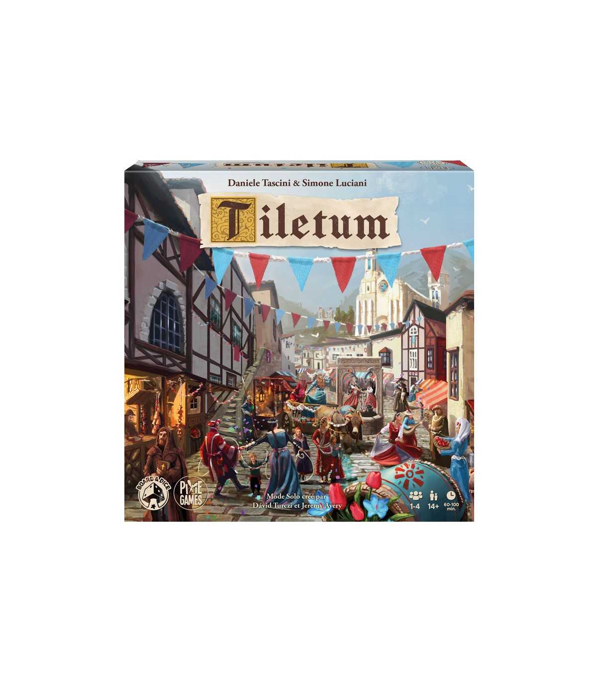 Tiletum - Giochi Gestionali di Strategia | Diventa Mercante Rinascimentale | 1-4 Giocatori | Voto GYF 8 | 90 Minuti di Avventura