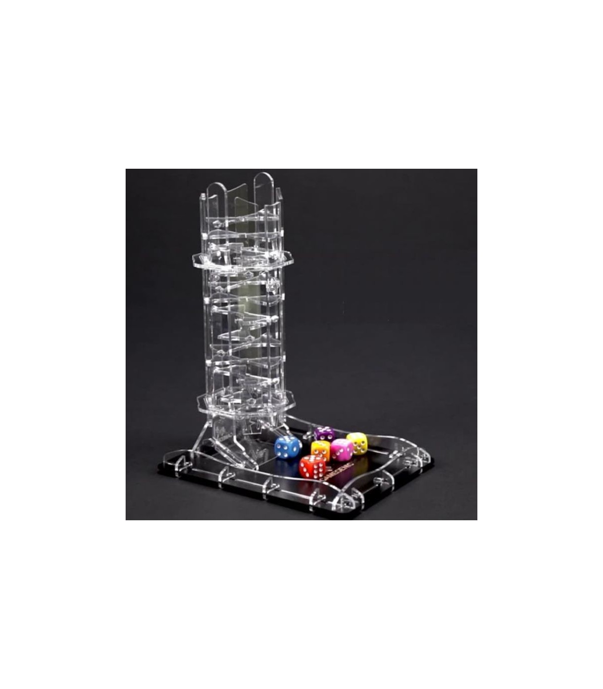 Torre Lanciadadi Gamegenic Crystal Twister