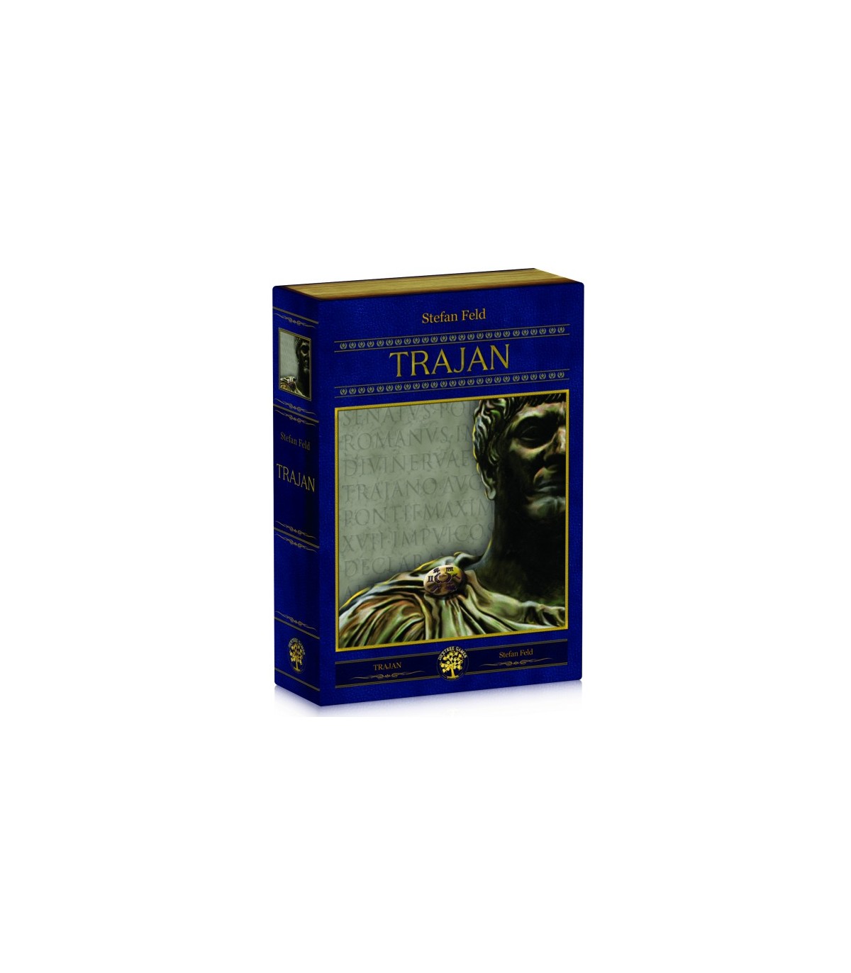 Trajan Deluxe - Gioco di Strategia Antica Roma per 2-4 Giocatori, 90 Minuti di Divertimento, Autore Stefan Feld, Voto GYF 7.8