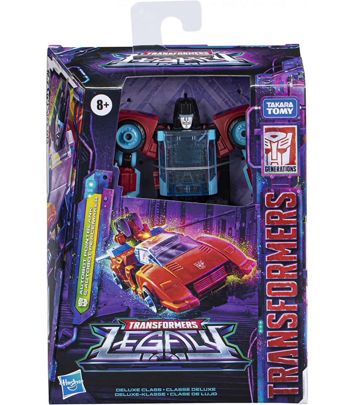 Transformers - Generations Legacy Deluxe: Autobot Pointblank e Autobot Peacemaker