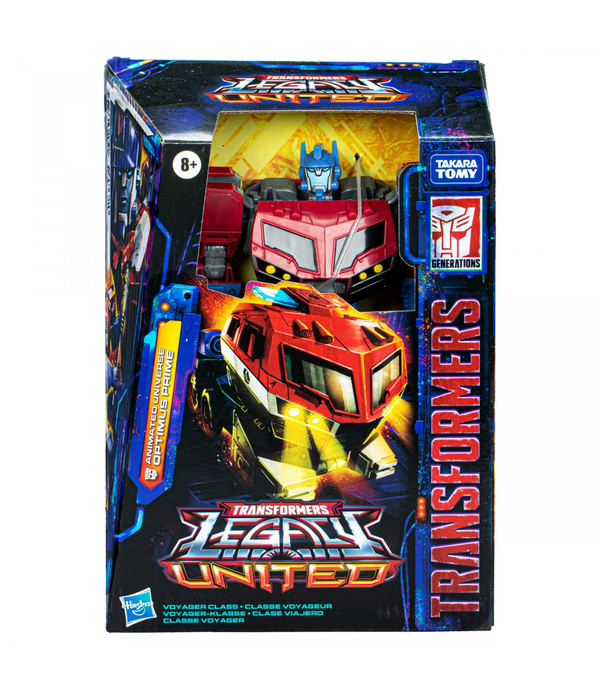 Transformers Legacy United, Voyager Class, Optimus Prime (universo Animated)