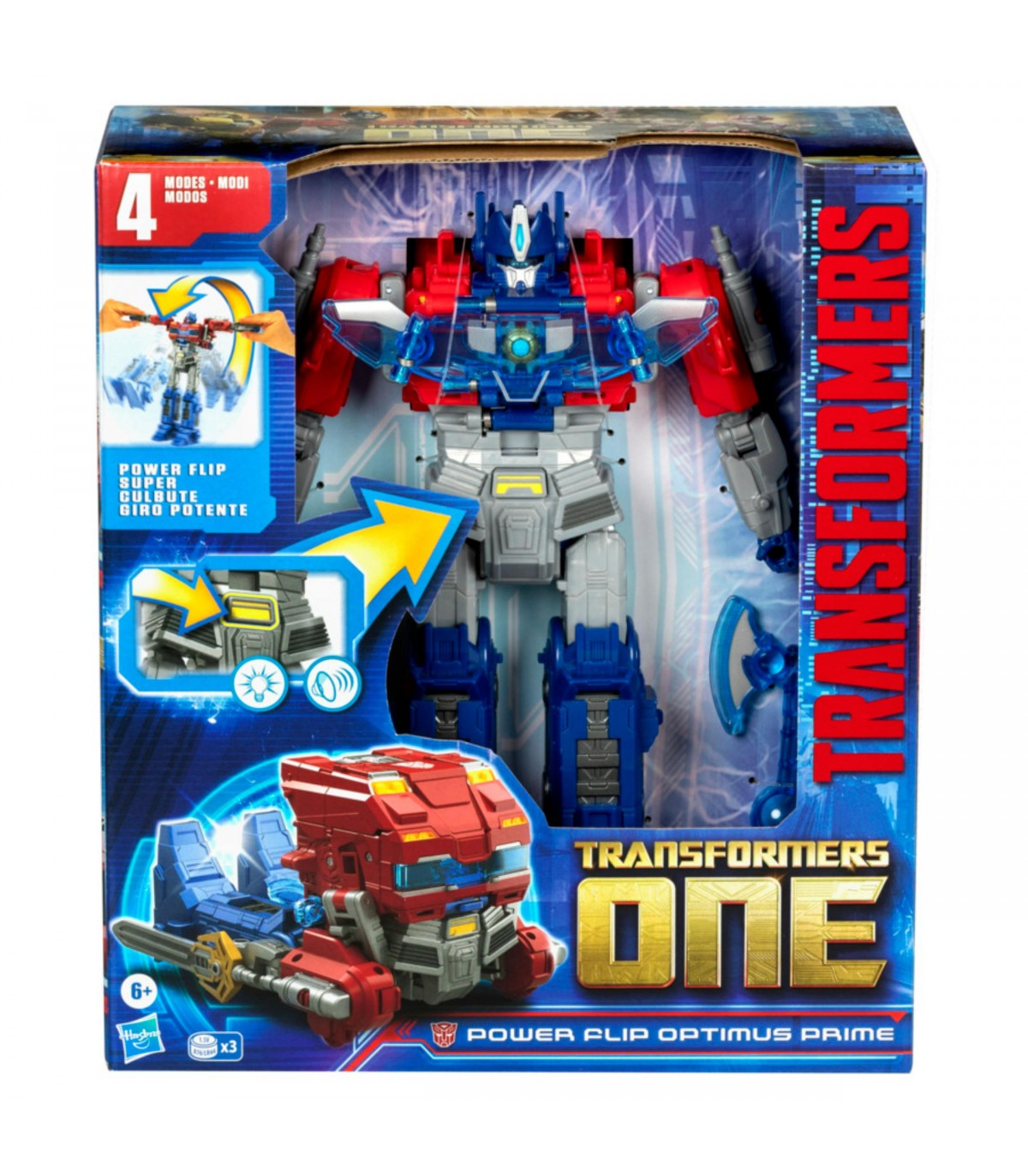 Transformers - Power Flip Optimus Prime