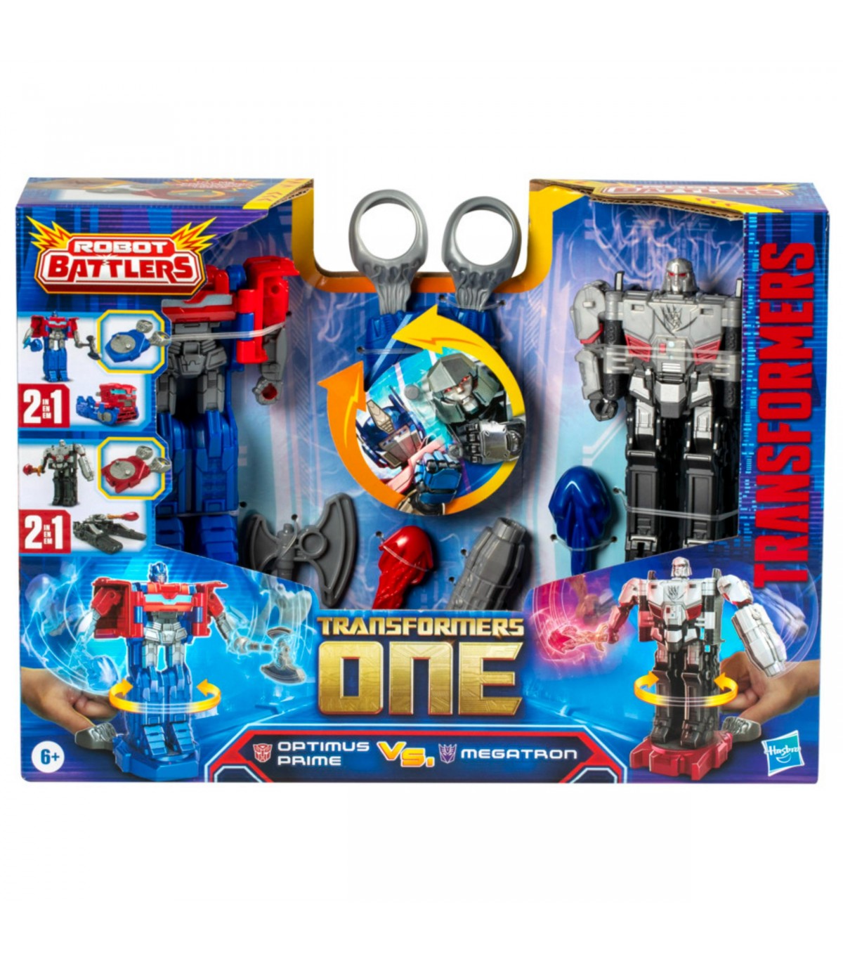 Transformers - Robot Battlers: Optimus Prime vs Megatron
