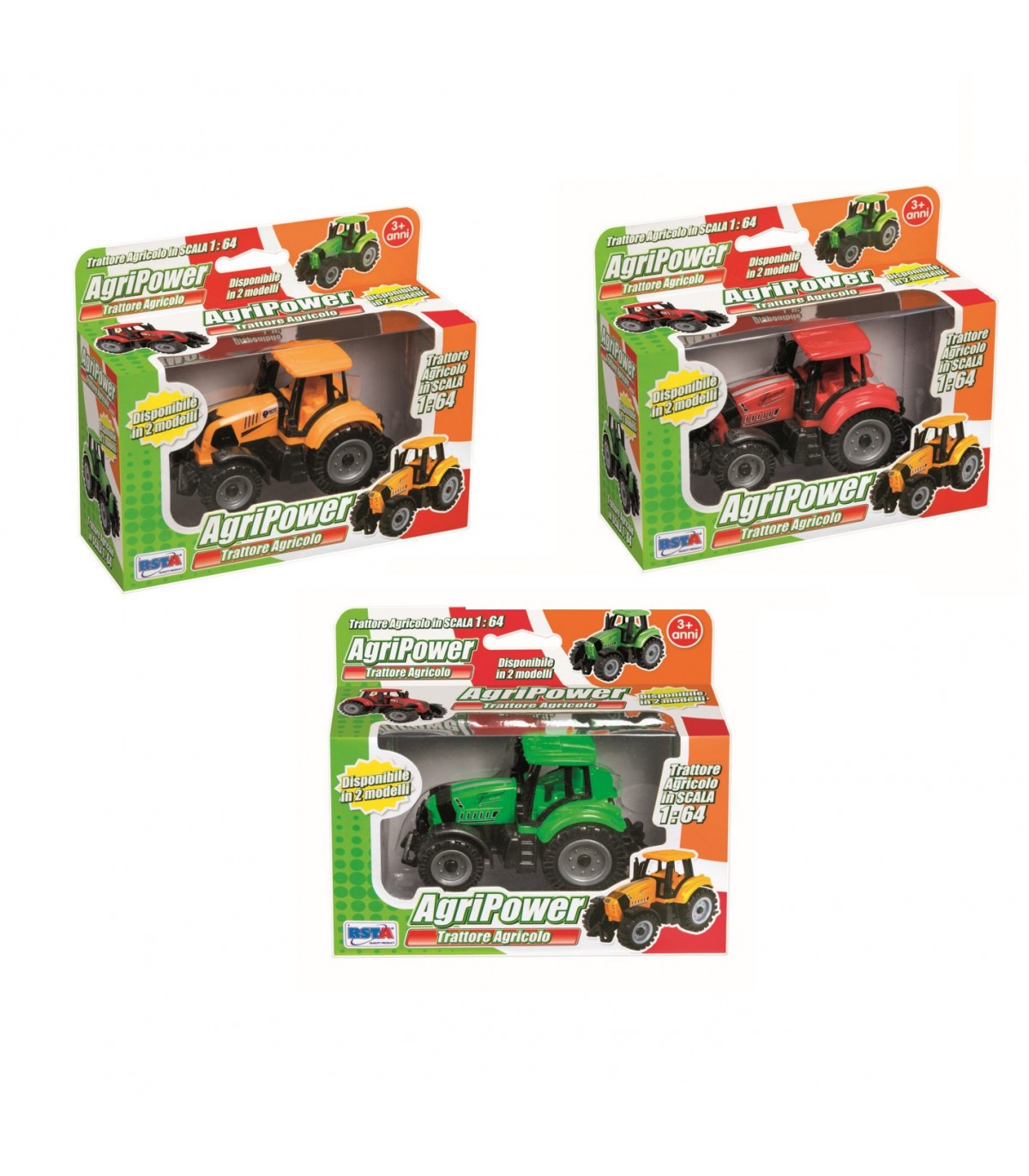 Trattore agripower scala 1 64