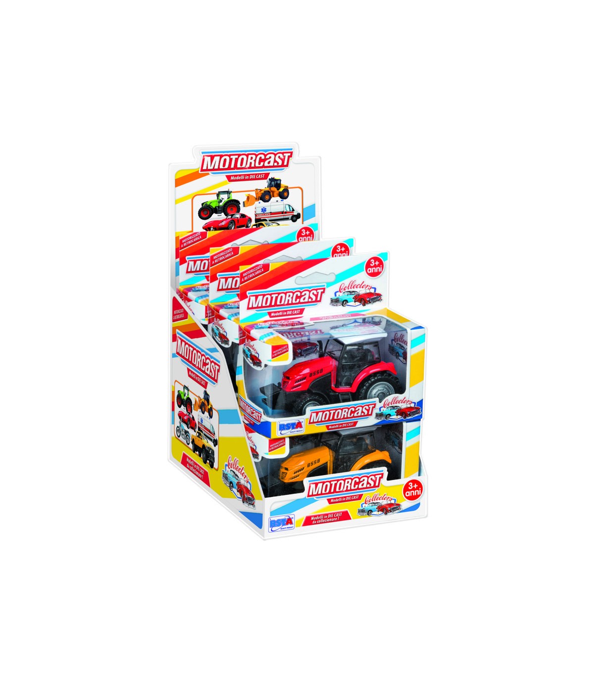 TRATTORE MOTORCAST COLLECTOR RETROCARICA DSP 6 PZ