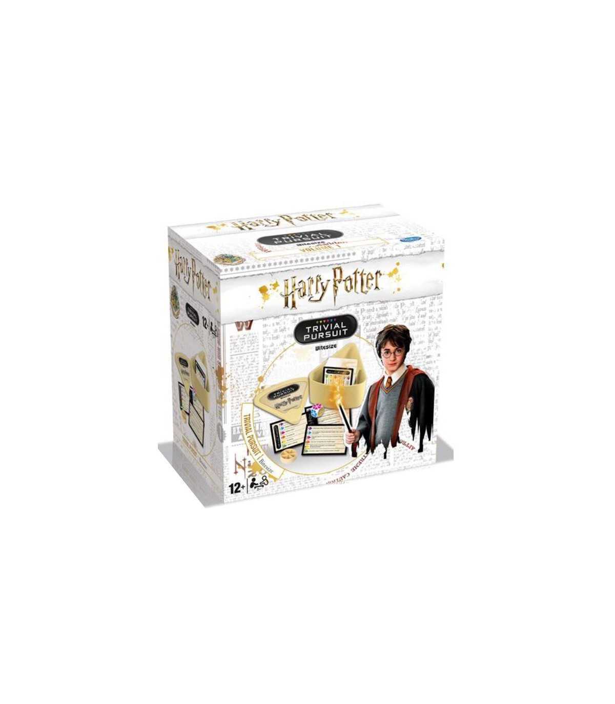 Trivial Pursuit Harry Potter - Bite Size | Gioco da Tavolo Portatile per 2-6 Giocatori | 600 Domande Magiche | Italiano