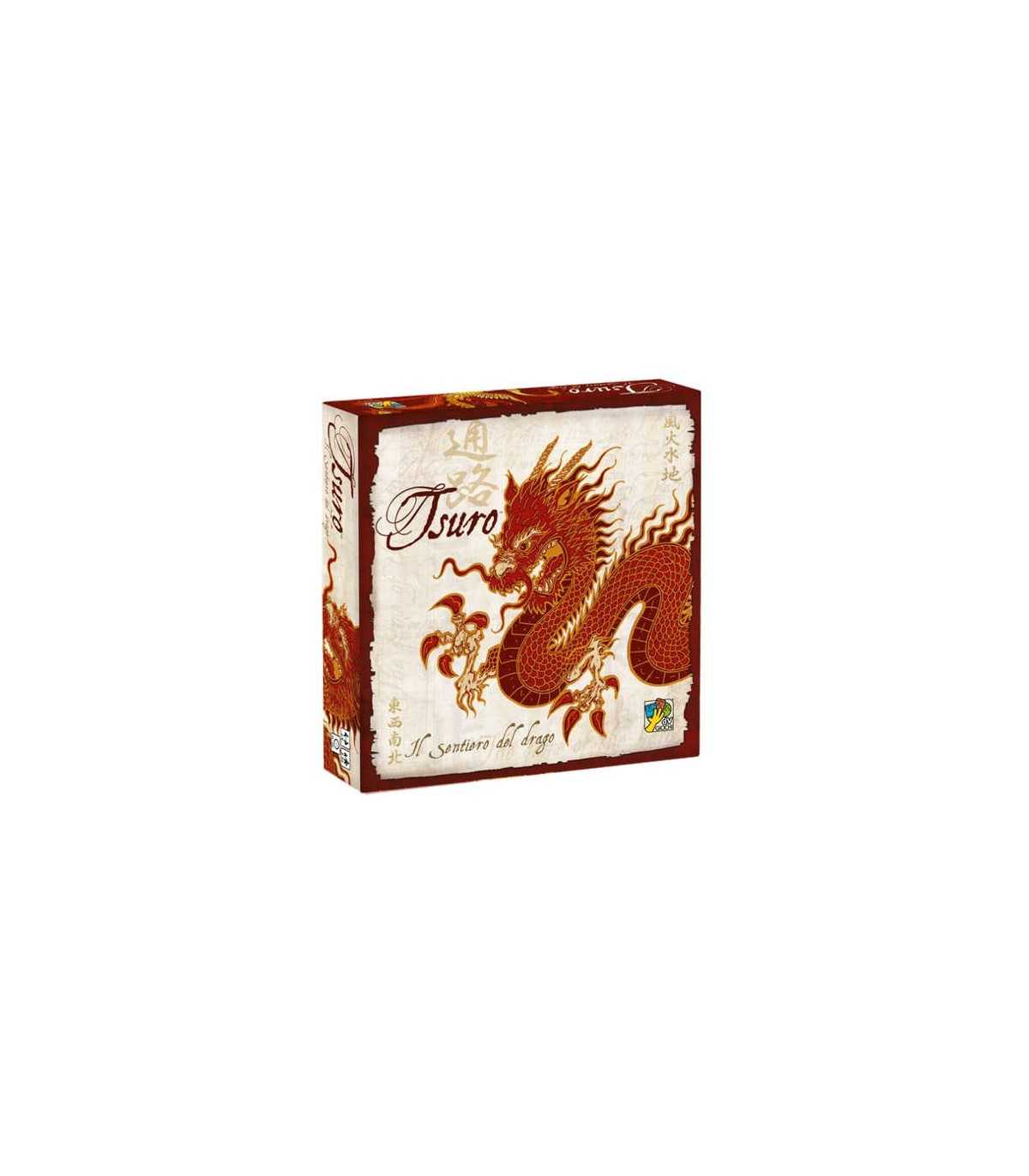 Tsuro - Gioco di Strategia per Famiglie, 2-8 Giocatori, Durata 20 Minuti, Divertimento e Competizione Unica!