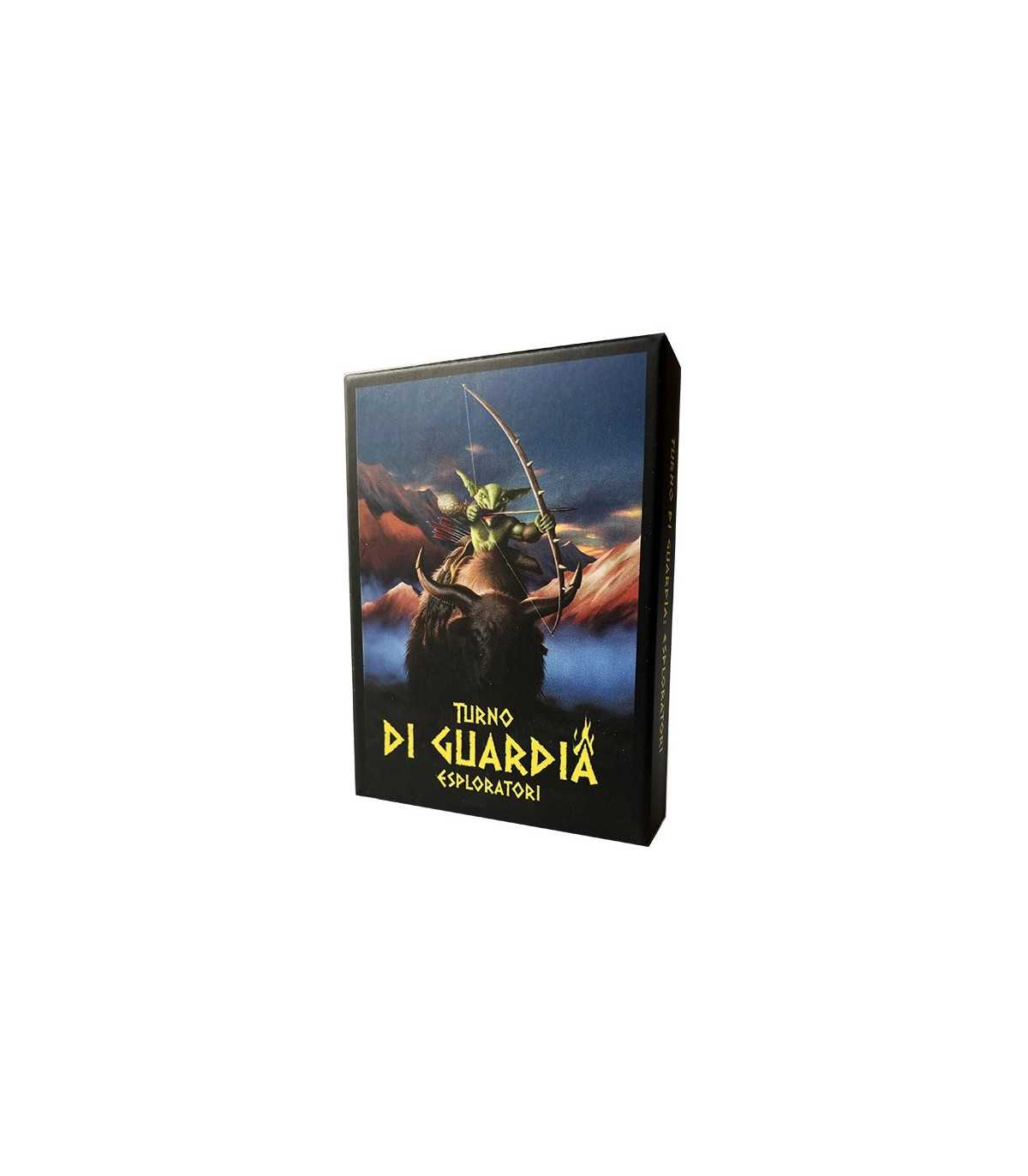 Turno di Guardia - Espansione Esploratori: 34 nuove creature e 6 carte maledette per avventure strategiche in 1-4 giocatori!