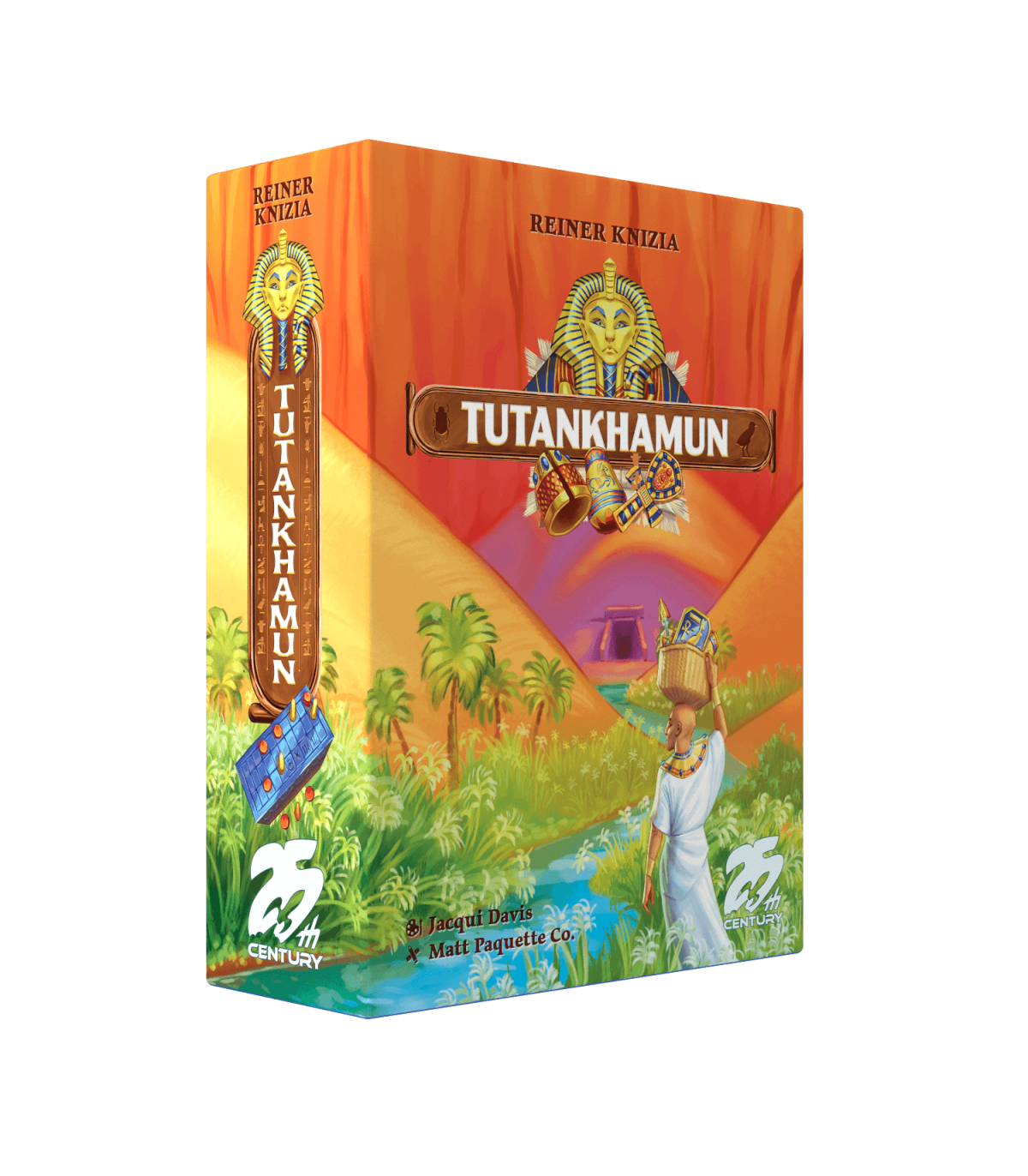 Tutankhamun - Gioco da Tavolo Strategico per 2-6 Giocatori, Avventura nell'Antico Egitto, Divertimento di 30 Minuti