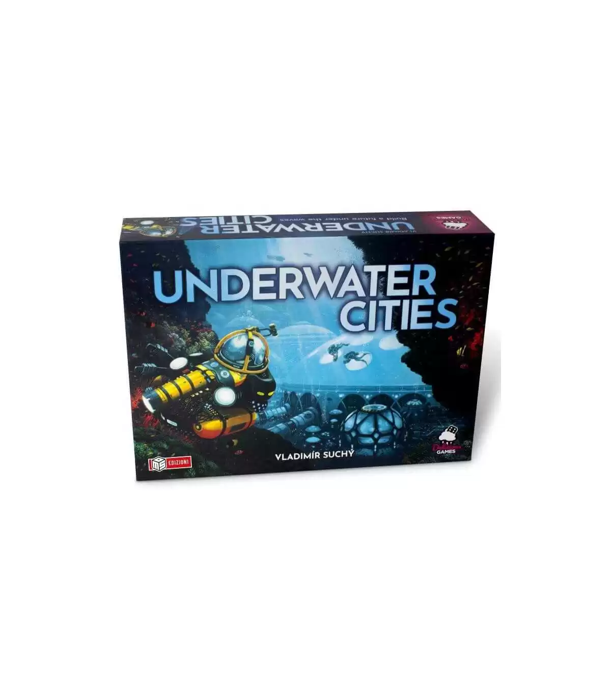 Underwater Cities - Gioco da Tavolo di Strategia e Civilizzazione Sottomarina per 1-4 Giocatori, Autore Vladimír Suchý, 150 Mi