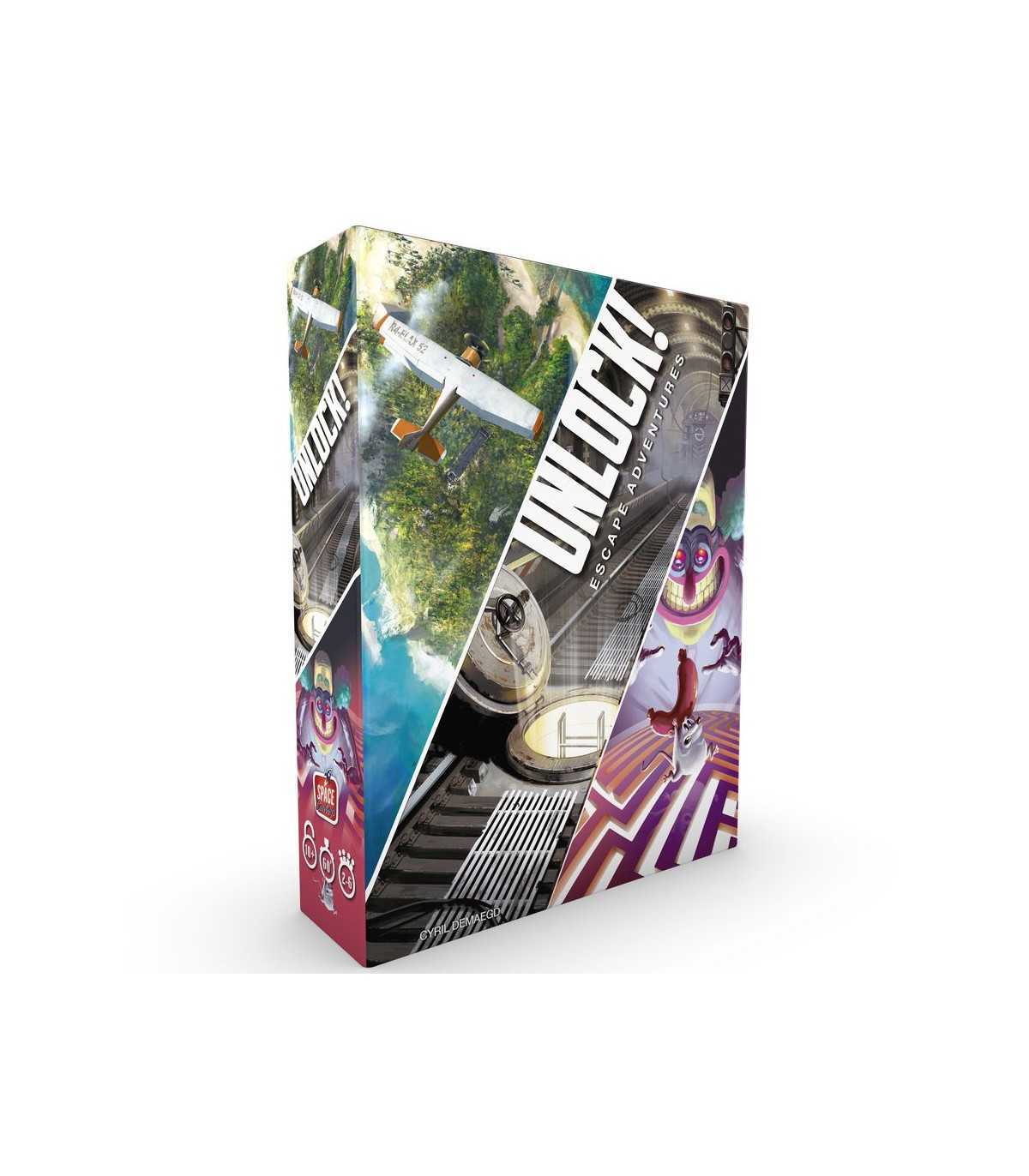 Unlock! - Escape Adventures di Asmodee | Gioco di Carte Cooperativo per 2-6 Giocatori, Avventure e Puzzle | Età 10+