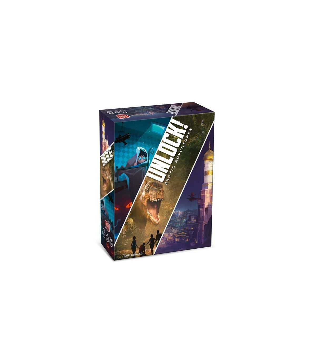 Unlock! - Avventure Esotiche: Gioco di Carte Collaborativo per 2-6 Giocatori, 60 Minuti di Emozioni e Sfide!