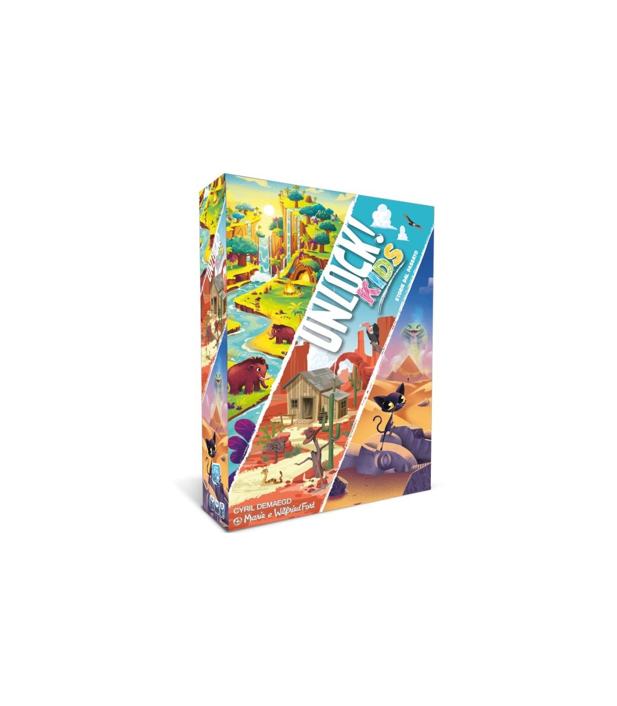 Unlock! Kids 2 - Storie dal Passato: Avventure e Enigmi per Bambini dai 6 Anni | Gioco Cooperativo e Divertente