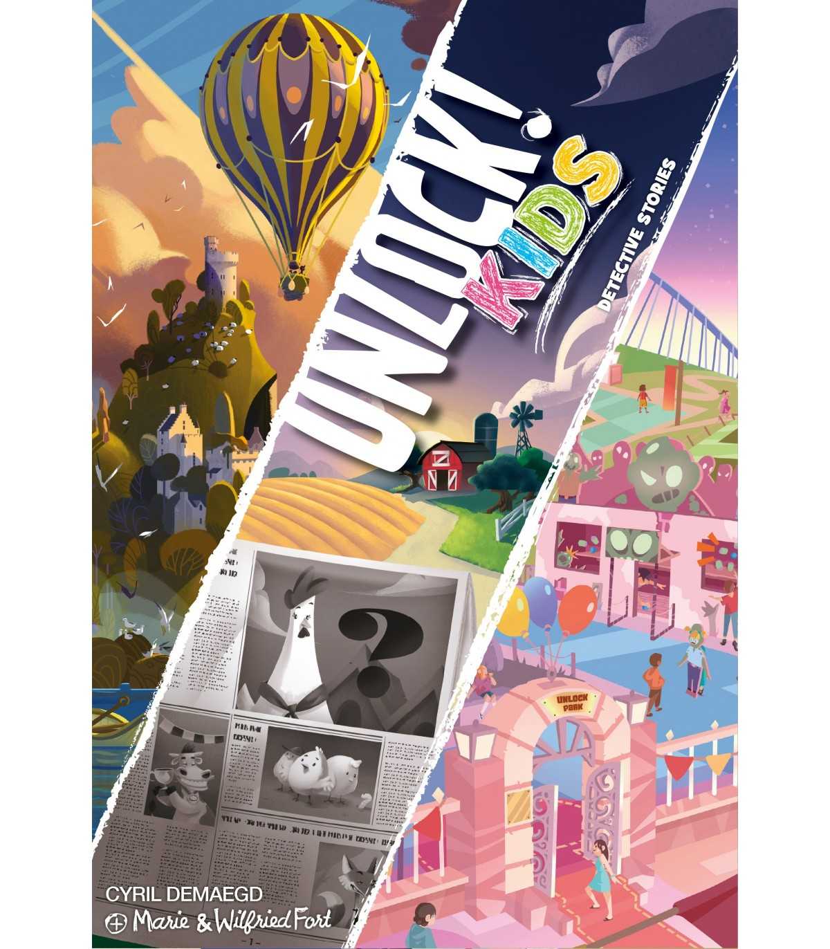 Unlock! Kids - Gioco di Avventura Cooperativa per Bambini dai 6 Anni | 3 Storie con Enigmi e Misteri | 1-4 Giocatori