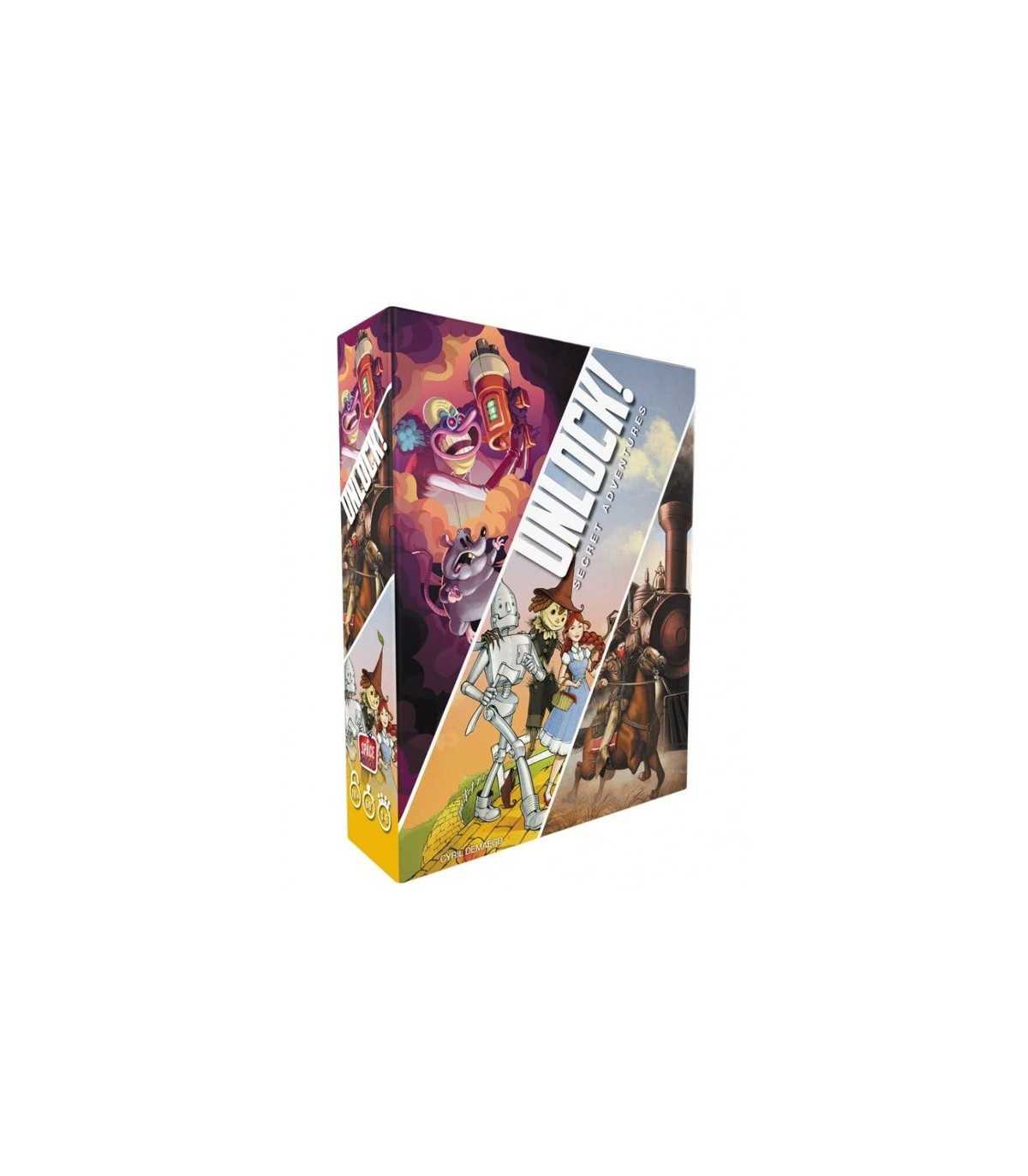 Unlock! - Secret Adventures: Escape Room da Tavolo per 2-6 Giocatori, Avventure Emozionanti e Enigmi da Risolvere!