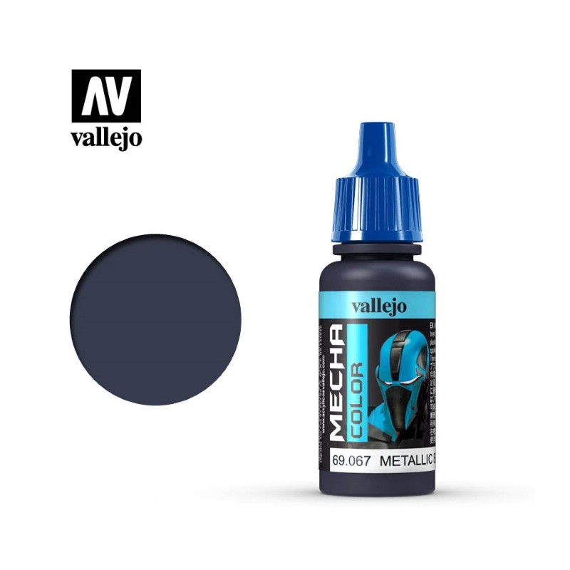 VALLEJO - MECHA COLOR METALLIC BLUE (blu metallizzato) 69067 17 ml