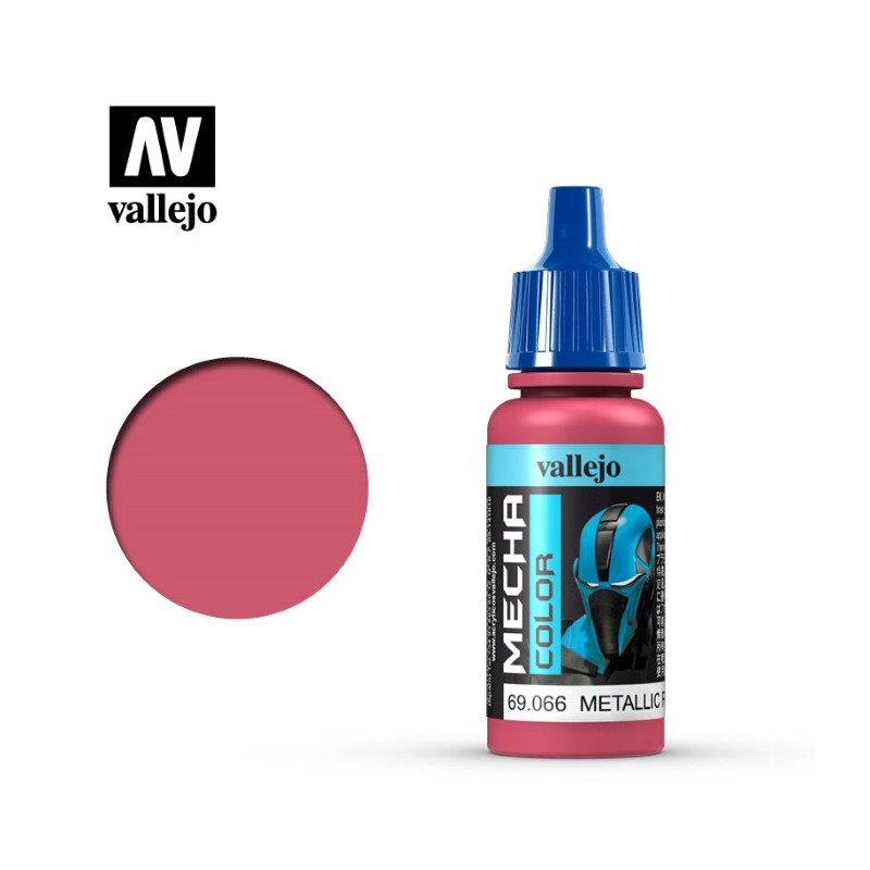 VALLEJO - MECHA COLOR METALLIC RED (rosso metallizzato) 69066 17 ml