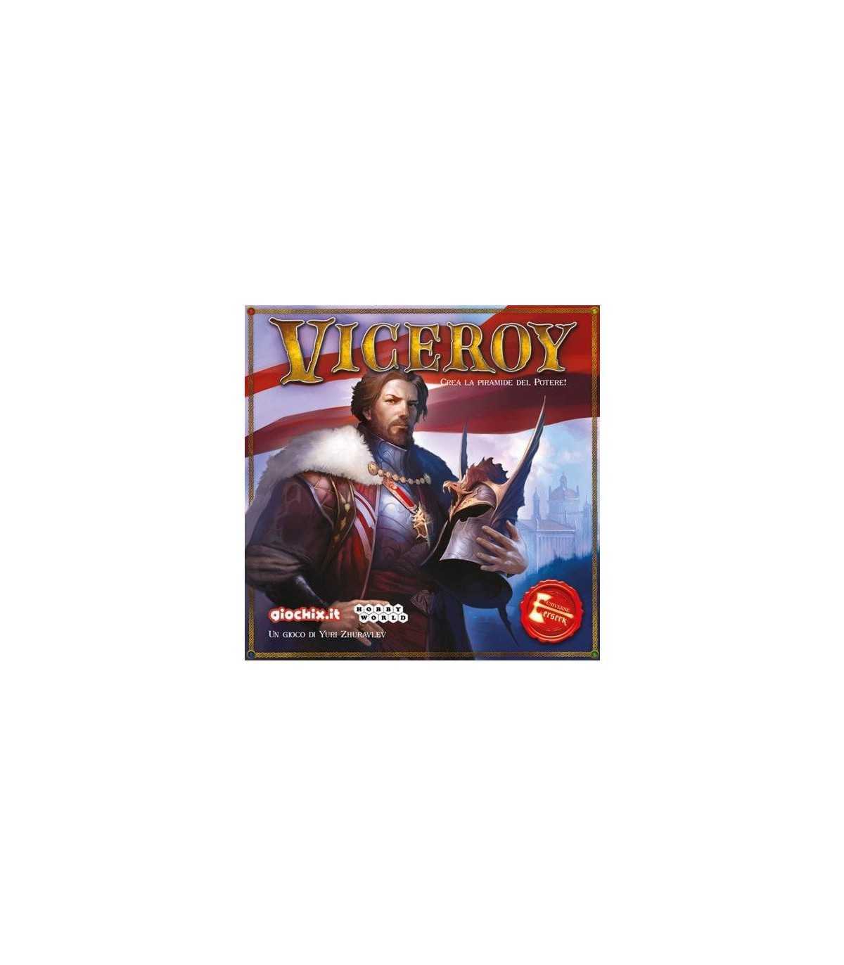 Viceroy - Gioco da Tavolo di Strategia e Bluff per 1-4 Giocatori, Espandi il Tuo Potere nel Regno di Laar, 60 Minuti di Divertim